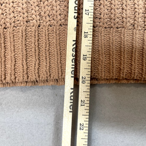 Aerie Sweater With Hood- V Neck Size XS/TP Woman's Soft Cozy Beige Oatmeal - Picture 10 of 13